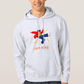 Veste À Capuche Mouvement de danse énergique Graphique de jeunesse