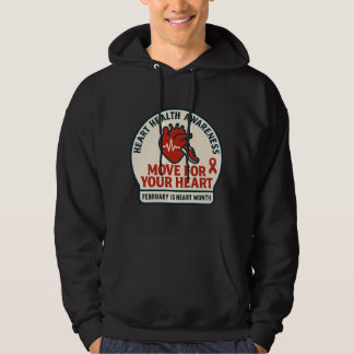 Veste À Capuche Move For Your Heart Health Awareness