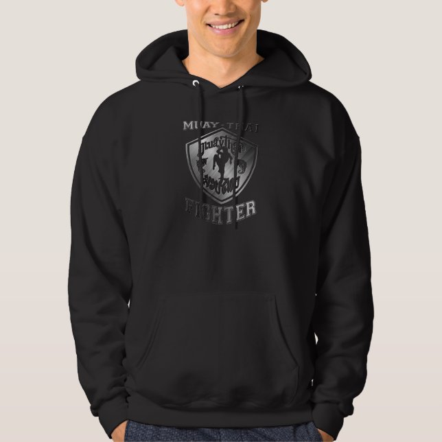Veste À Capuche Muay Thai Fighter (Devant)