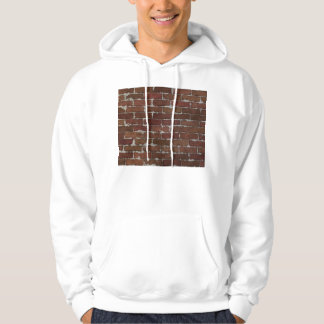 Veste À Capuche Mur de briques rouge