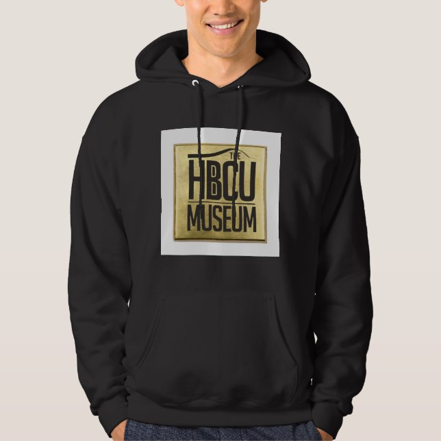 Veste À Capuche Musée HBCU Noir & Or (Devant)