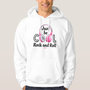 Veste À Capuche Music Lover Just Be Cool Rock and Roll