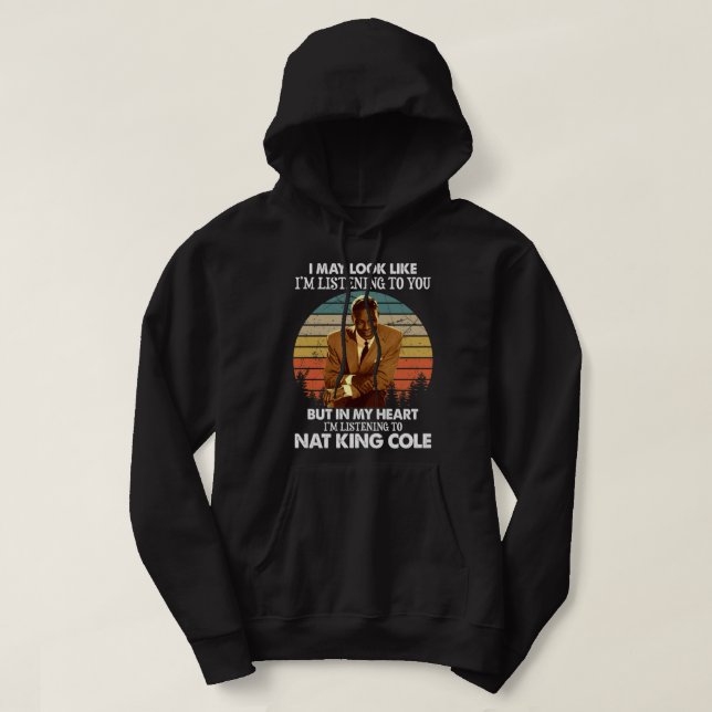 Veste À Capuche Musicien du logo du groupe chanteur Pianiste de mo (Design devant)