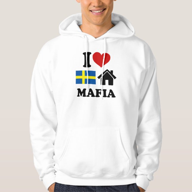 Veste À Capuche Musique de la maison suédoise (Devant)