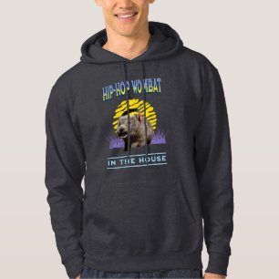 Veste À Capuche Musique Hip Hop Wombat Drôle Humour