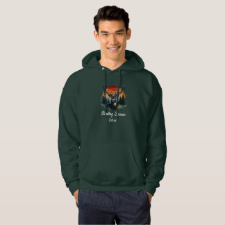 Veste À Capuche Nature Sunset Hunting Season Personalize
