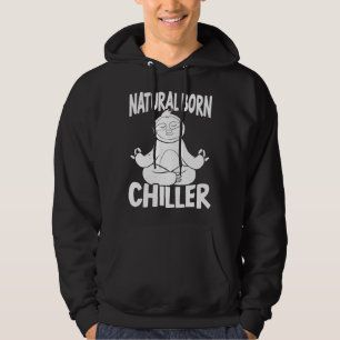 Veste À Capuche Naturel Born Chiller Lazy Sloth Arboreal Animal