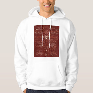 Veste À Capuche Navajo Aztec : Ethnic Doodle Motif.