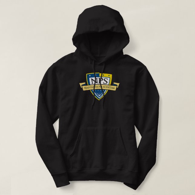 Veste À Capuche Naval Postgraduate School NPS Navy School Vétérina (Design devant)