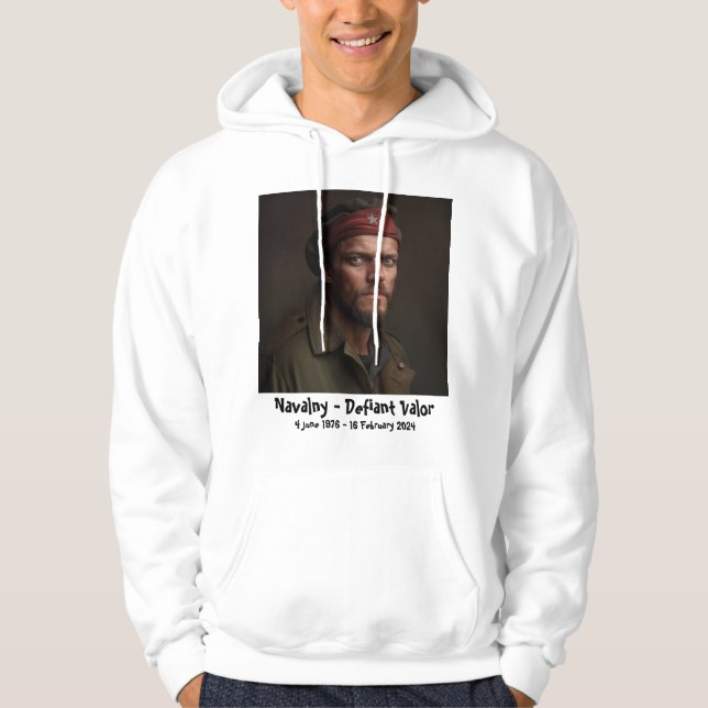 Veste À Capuche Navalny - La vaillance provocatrice (Devant)