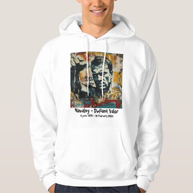 Veste À Capuche Navalny - La vaillance provocatrice (Devant)