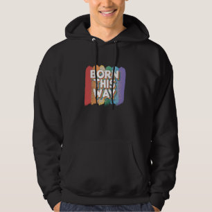 Veste À Capuche Né de cette façon Gay pride LGBTQ Love & Support P