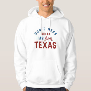 Veste À Capuche Ne manquez pas avec moi Je viens du Texas