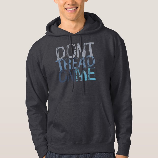 Veste À Capuche Ne marchez pas sur moi le T-shirt (Devant)