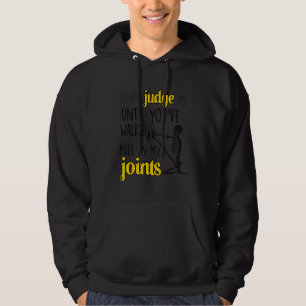 Veste À Capuche Ne me jugez pas tant que vous n'avez pas parcouru 