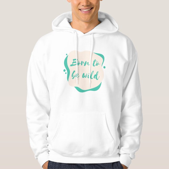 Veste À Capuche né sauvage (Devant)