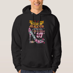 Veste À Capuche Ne sois pas jaloux juste parce que je regarde ça b