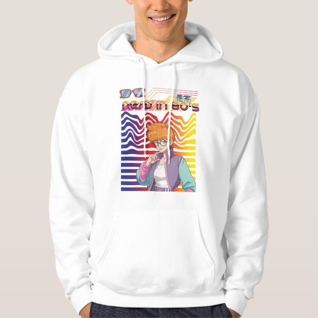 VESTE À CAPUCHE NEO NERD  (Devant)