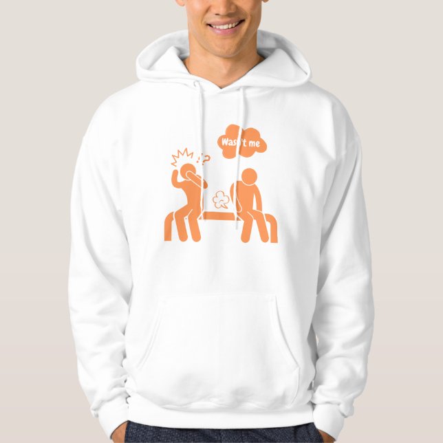 Veste À Capuche n'était pas moi, je n'ai pas peur (Devant)