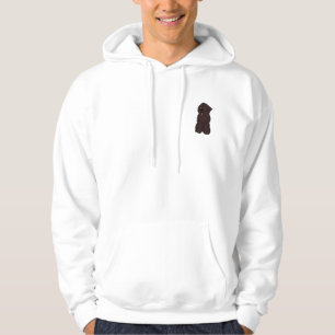 Veste À Capuche "Newfie Lover" Mens Brown Terre-Neuve
