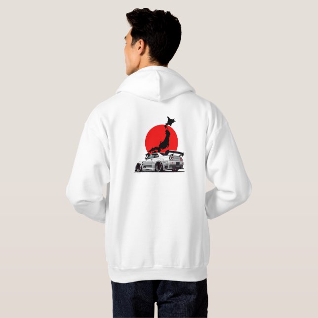 Veste À Capuche Nissan GTR (Dos entier)