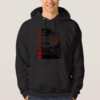 Veste À Capuche Nissan Gtr Nissan GTR R35 Black Print Classic T-Sh