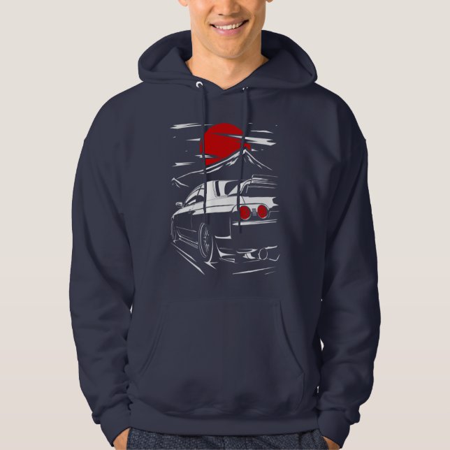 Veste À Capuche Nissan Skyline R32 T-ShirtNissan Skyline R32 (Devant)