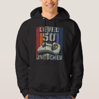 Veste À Capuche Niveau 50 Débloqué Jeu Vidéo 50e Anniversaire Joue