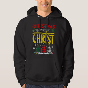 Veste À Capuche Noël Commence Avec Le Jeu De Noël Du Christ