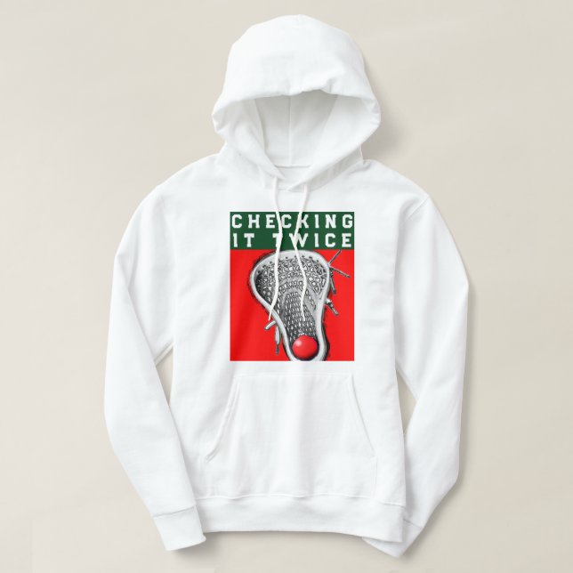 Veste À Capuche Noël de la crosse (Design devant)