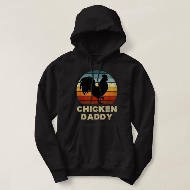 Veste À Capuche Noël De Poulet C'Est Mon Doux Vilain Drôle (Design devant)