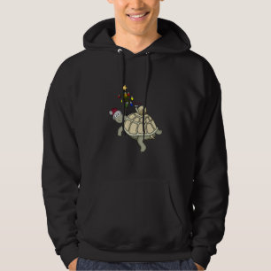 Veste À Capuche Noël de tortue et d'escargot