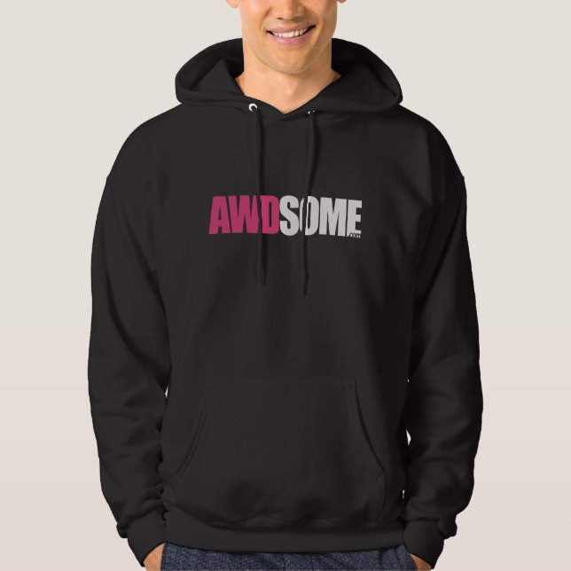 Veste À Capuche noir awdsome (Devant)