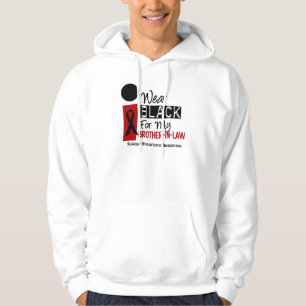 Veste À Capuche Noir d'usage du mélanome I pour mon beau-frère 9