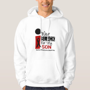 Veste À Capuche Noir d'usage du mélanome I pour mon fils 9