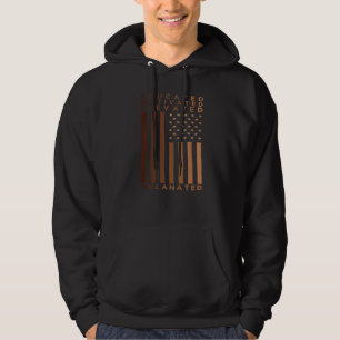 Veste À Capuche Noir Histoire Fierté instruite Motivé élevé