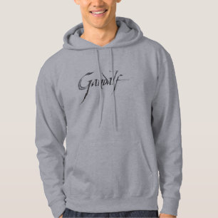 Veste À Capuche Nom de Gandalf Texté