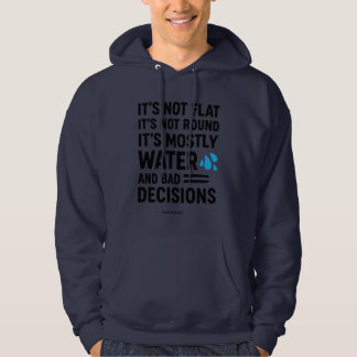 Veste À Capuche Nom personnalisé/texte « Surtout de l'eau et de ma