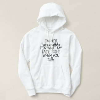 Veste À Capuche non responsable