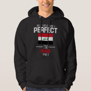 Veste À Capuche Non seulement je suis parfait, mais je suis Irakie