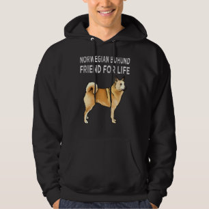 Veste À Capuche Norvégien Buhund Friend Pour Life Dog Friend