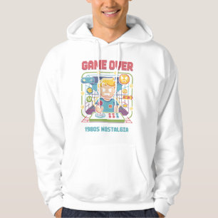 Veste À Capuche Nostalgie des joueurs des années 1980 - Graphique 