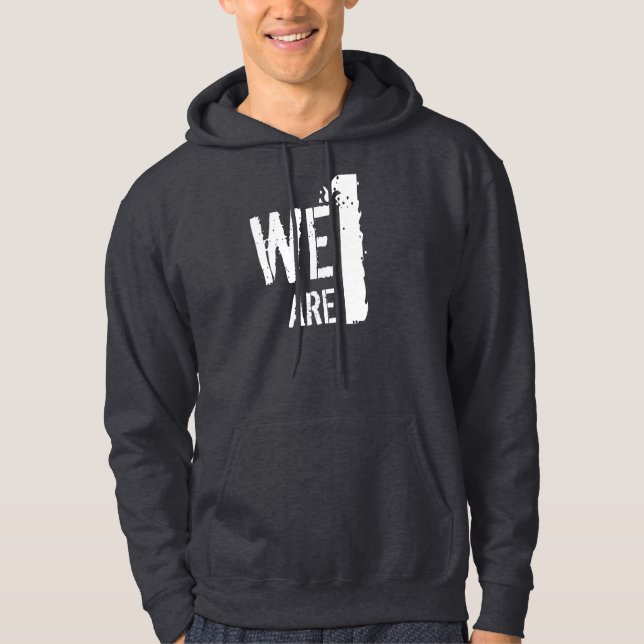 Veste À Capuche nous avons un ans (Devant)