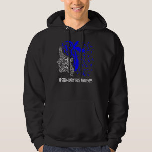 Veste À Capuche Nous Portons Le Bleu Pour La Sensibilisation Au Vi