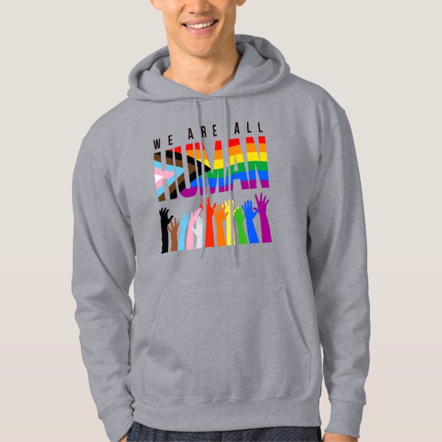Veste À Capuche Nous sommes tous humains (Devant)
