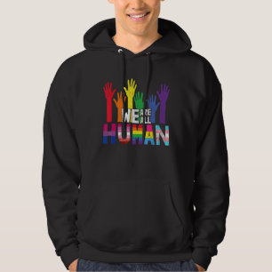 Veste À Capuche Nous Sommes Tous Humains Lesbiennes Gay Bisexual P