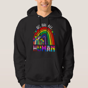 Veste À Capuche Nous sommes tous Human Pride Ally Rainbow Lgbt Fla