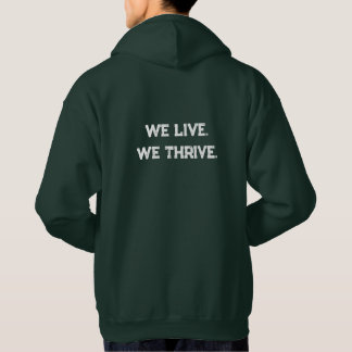 Veste À Capuche Nous vivons, nous prospérons