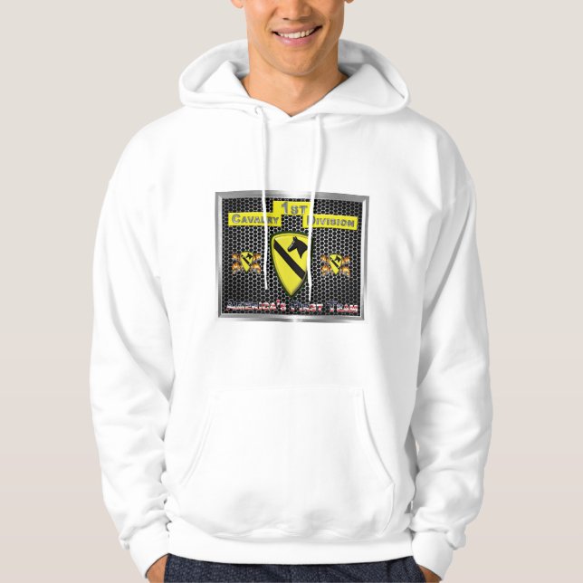 Veste À Capuche Nouvelle division de cavalerie redessinée par Cool (Devant)