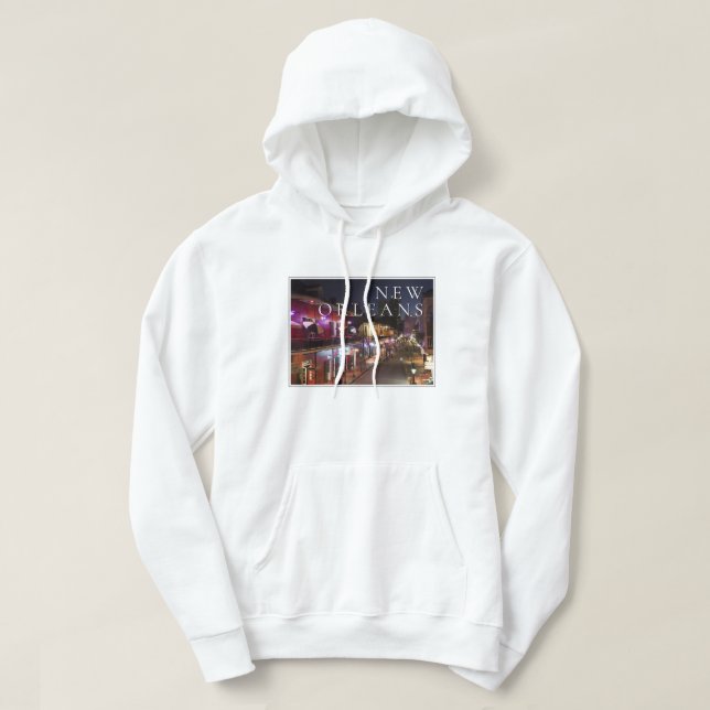Veste À Capuche Nouvelle-Orléans, Louisiane | Le Quartier Français (Design devant)